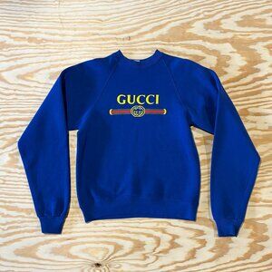 Vintage Bootleg Gucci Sweatshirt - Womens - Size Small